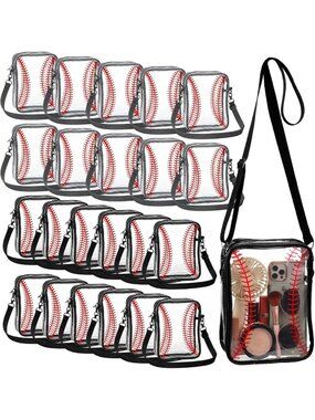 Clear Stadium Crossbody Bag for Women - Ideal for Events, Festivals & Travel